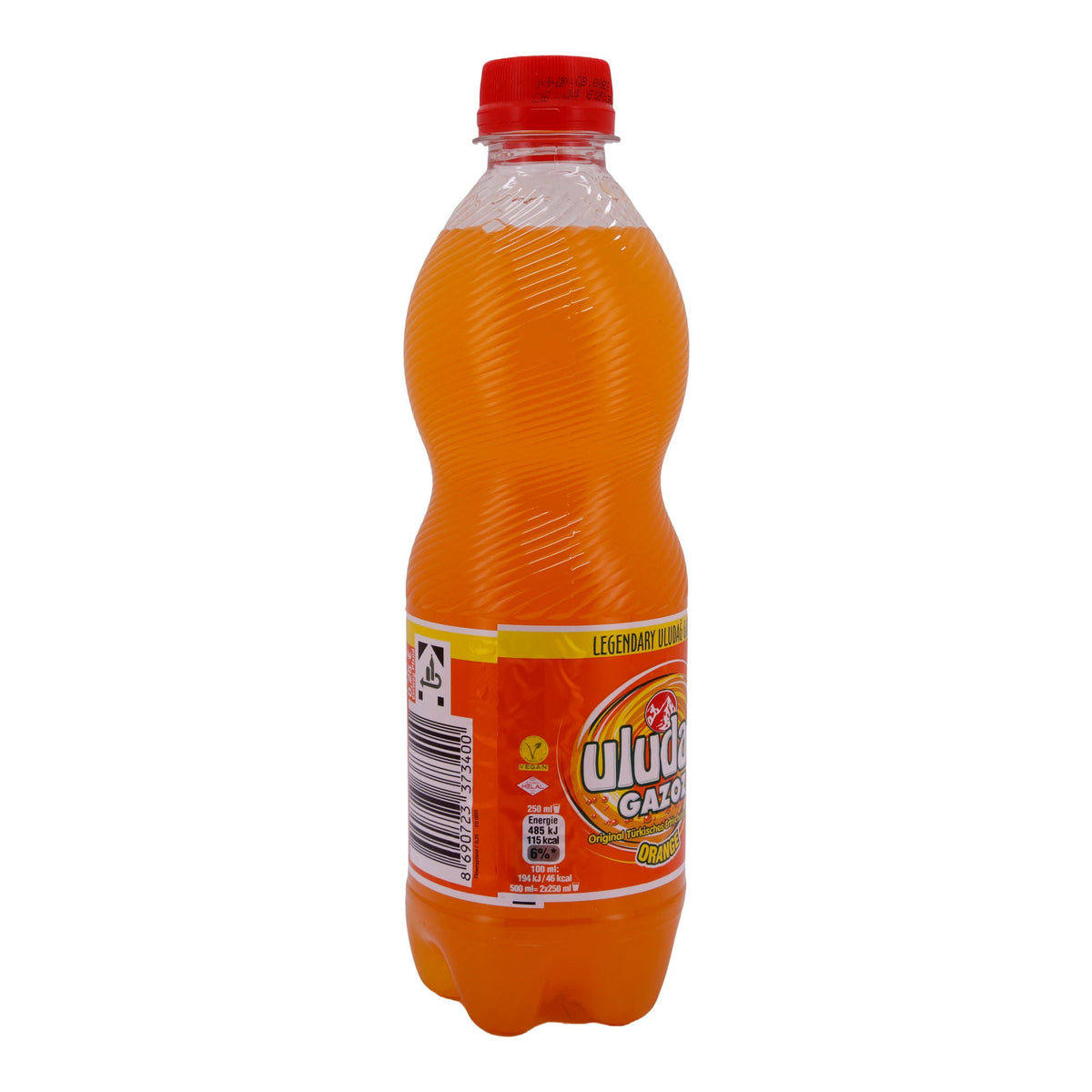 Erfrischungsgetränk Uludağ | Getränk | Gazoz Orange, Spritzig, 0,5 L Flasche ULUDAG