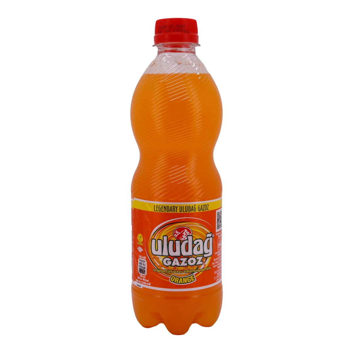 Erfrischungsgetränk Uludağ | Getränk | Gazoz Orange, Spritzig, 0,5 L Flasche ULUDAG