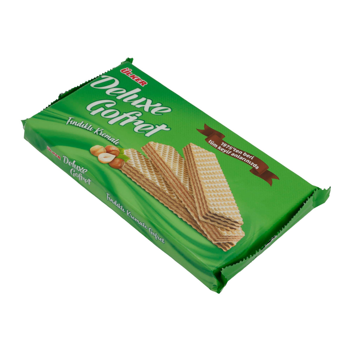Waffeln Ülker | Deluxe Gofret | mit Haselnussfüllung | 220 g UELKER