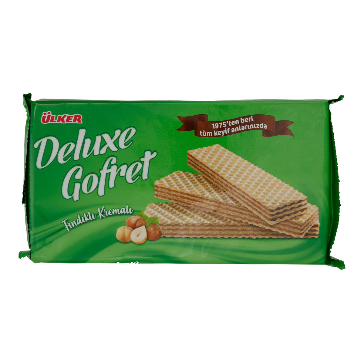 Waffeln Ülker | Deluxe Gofret | mit Haselnussfüllung | 220 g UELKER