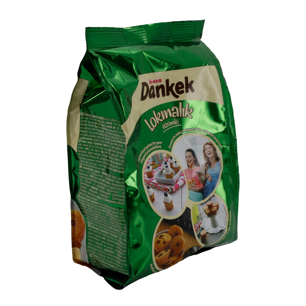 Mini-Rosinenkuchen Ülker Dankek Lokmalık Üzümlü | Kuchen | 160 g Beutel UELKER
