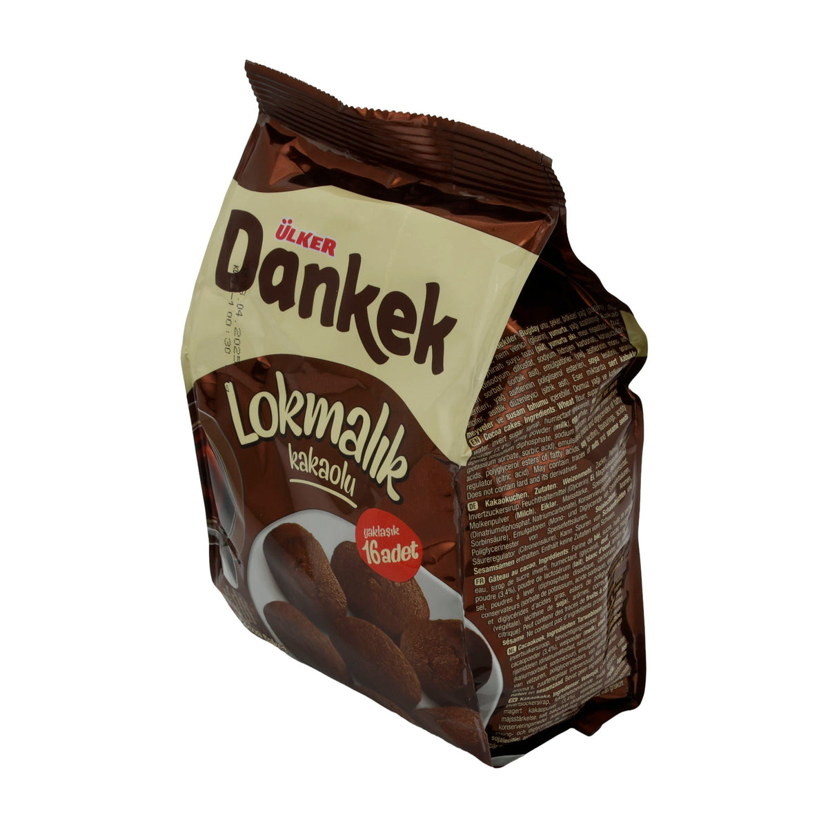 Kekse Ülker Danke Lokmalık Kakaolu | Gebäck | Köstliche Schokoladenkekse | 160 g UELKER