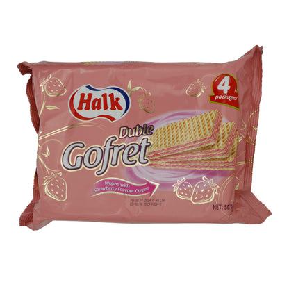 WAFFLE WITH STRAWBERRY FLAVOR