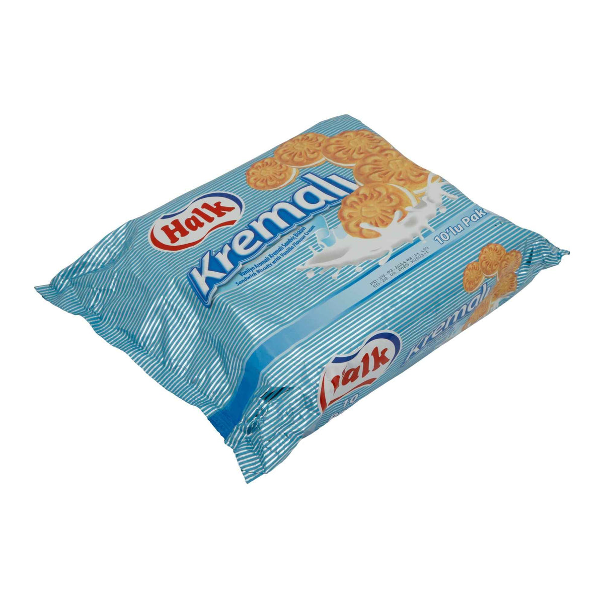 Sandwichkekse Halk Kremalı  | Doppelkeks | mit Vanillecreme | 500g