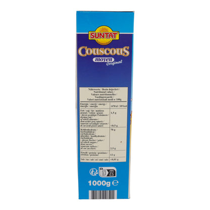 Couscous Suntat | Moyen Original | Middelgrote harde tarwegriesmeel | 1000 g
