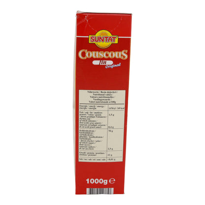Couscous Suntat | Fin Original | Fijnkorrelig, veelzijdig | 1000 g