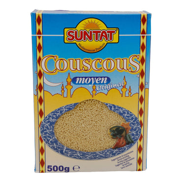 Couscous Suntat | Moyen | Mittelkörniger Hartweizengrieß | 500 g SUNTAT