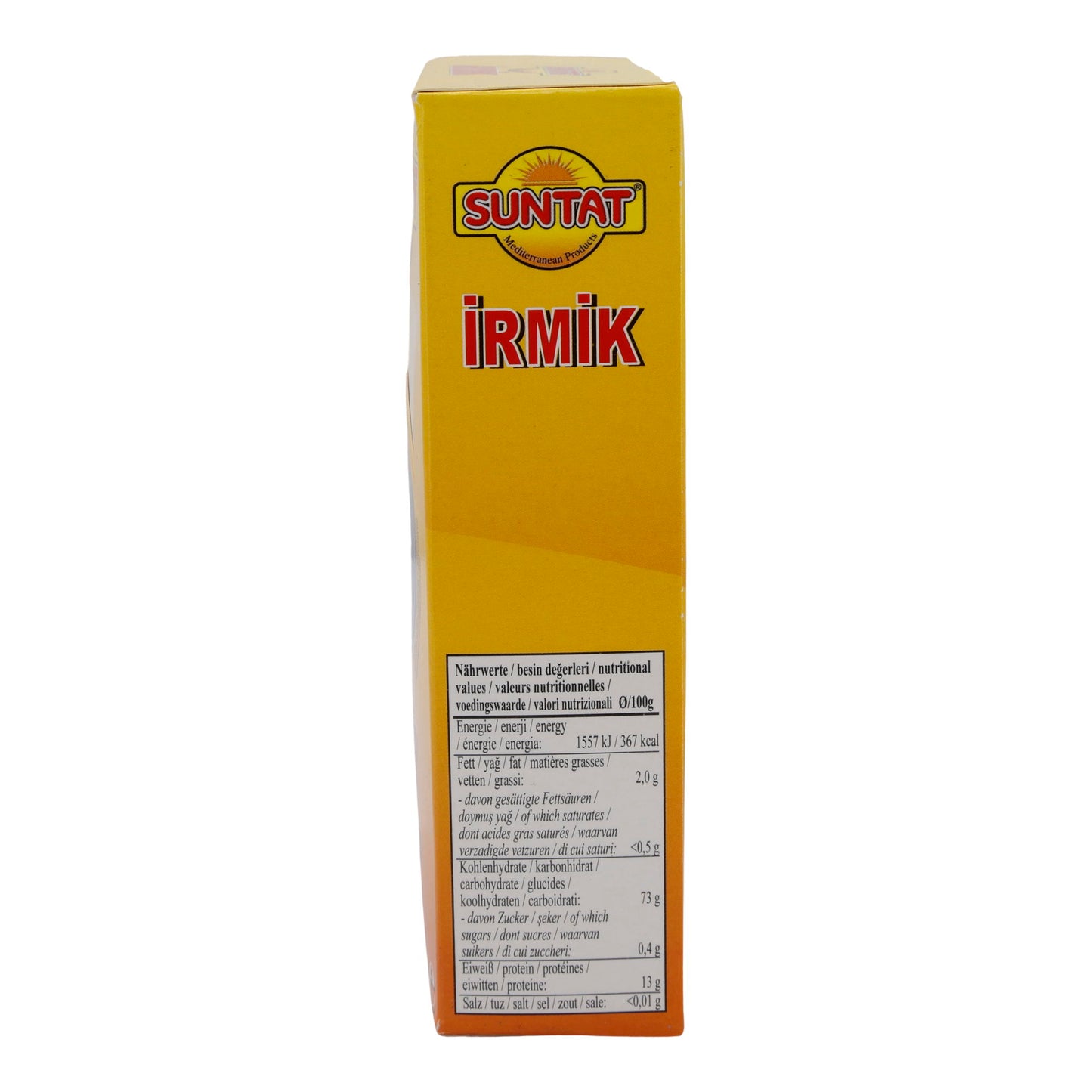 Weizengrieß Suntat | İrmik | Hartweizengrieß, vielseitige Basis für süße & herzhafte Gerichte | 500 g