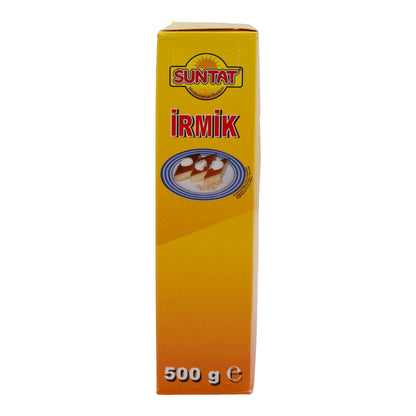 Weizengrieß Suntat | İrmik | Hartweizengrieß, vielseitige Basis für süße & herzhafte Gerichte | 500 g
