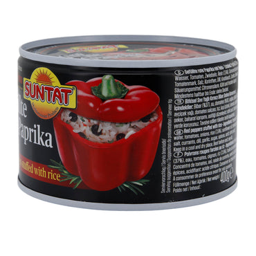 Pirinçli Dolma Kırmızı Biber Suntat | Vejetaryen Uzmanlık | 400 g