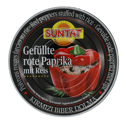 Pirinçli Dolma Kırmızı Biber Suntat | Vejetaryen Uzmanlık | 400 g