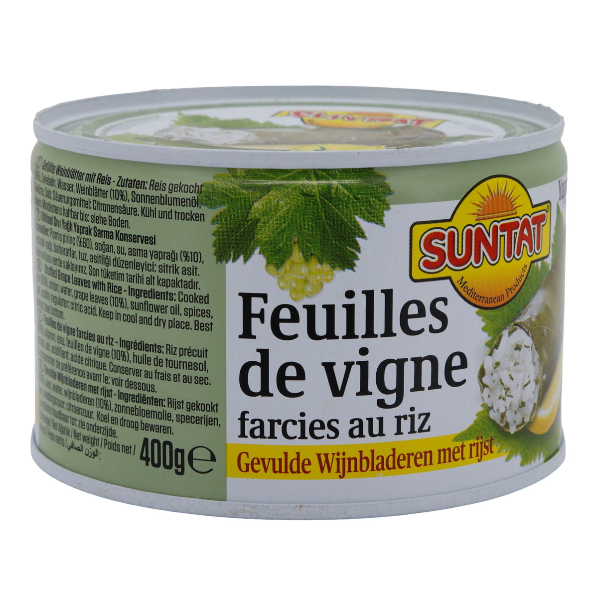 Gefüllte Weinblätter Suntat | Mit Reis | Yaprak Sarma, servierfertig | 400 g SUNTAT
