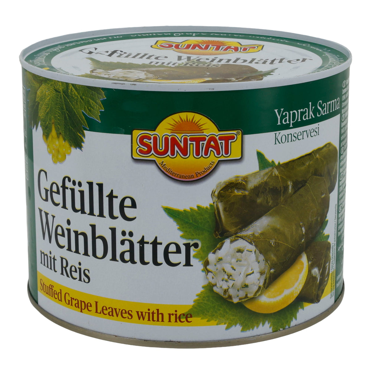 Gefüllte Weinblätter Suntat | Gemüse | Yaprak Sarma | 2 kg SUNTAT