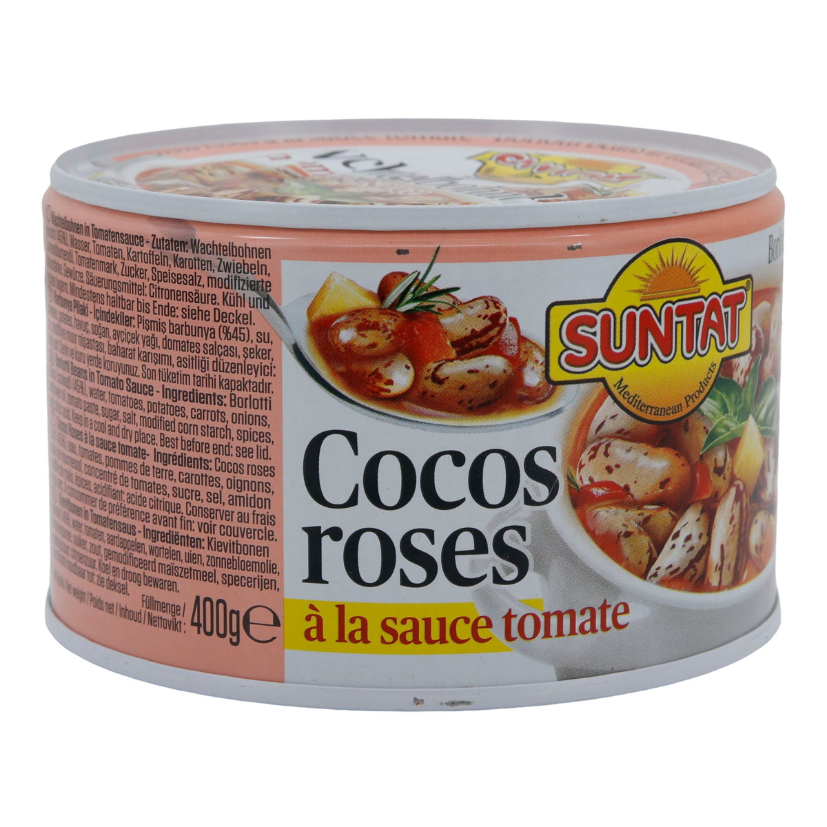 Wachtelbohnen Suntat | In Tomatensauce | Barbunya Pilaki, traditionell | 400 g SUNTAT