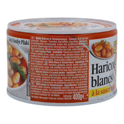 WHITE BEANS IN TOMATO SAUCE