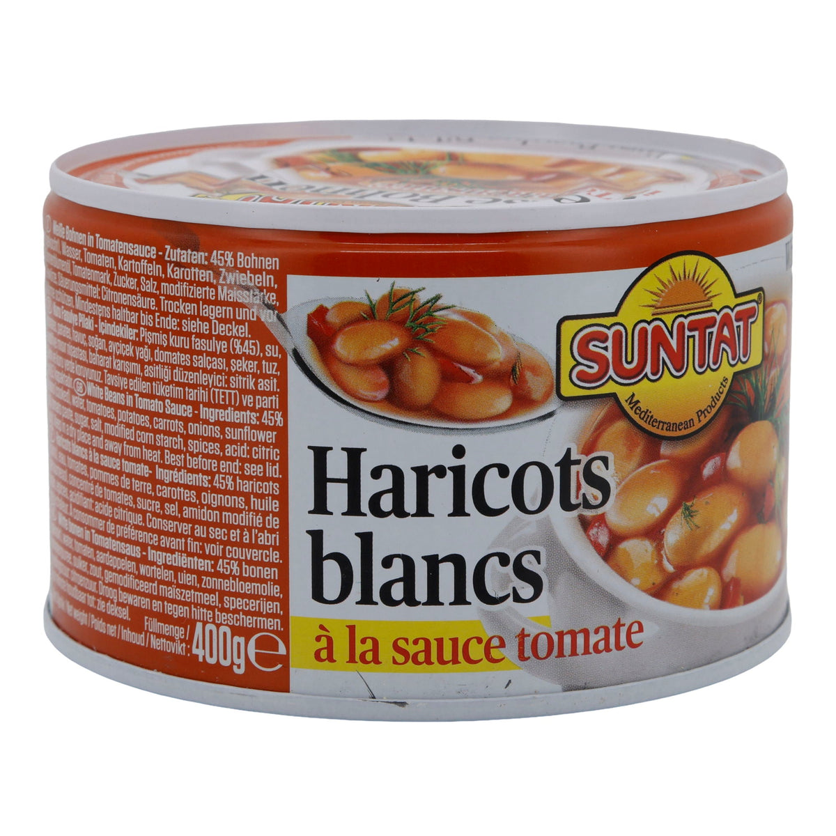 Bohnen Suntat | Weiße in Tomatensauce | Kuru Fasulye Pilaki | 400g SUNTAT