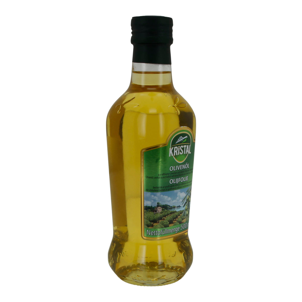 Öl Kristal | Olivenöl | Mischung raffiniert & nativ | 500 ml KRISTAL