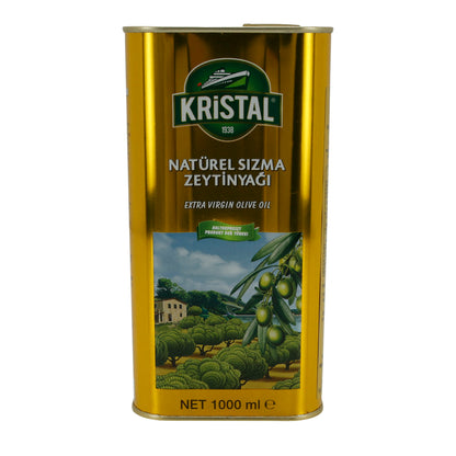 Olive Oil Kristal | Extra Virgin Oil | Cold Pressed, from Turkey | 1000 ml