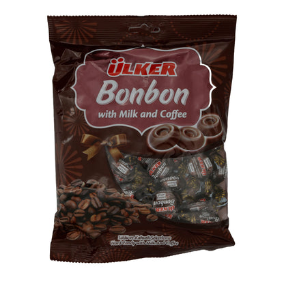 Bonbons Ülker | Milch und Kaffee | Cremig, für Kaffeeliebhaber | 225 g