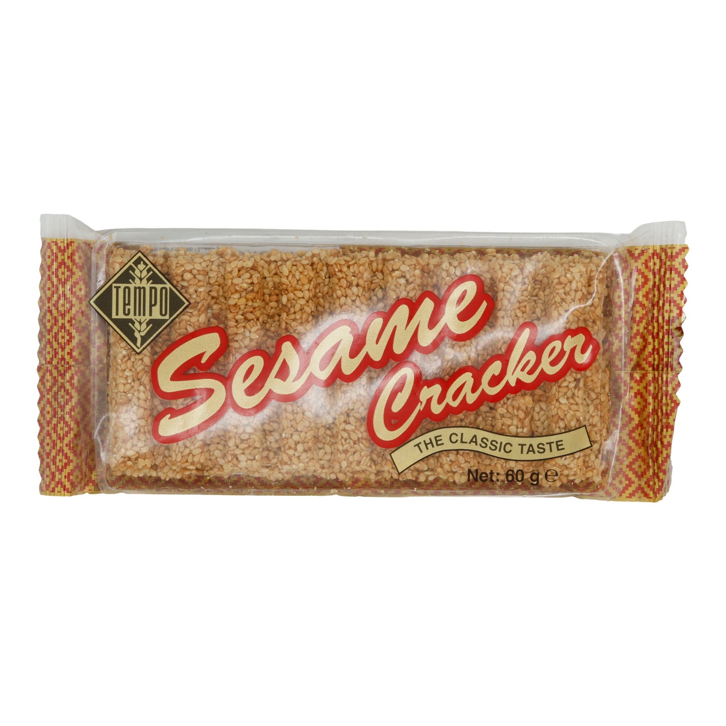 Sesamcracker Tempo | Snack | Knusprig, Sesamgenuss | 60 g