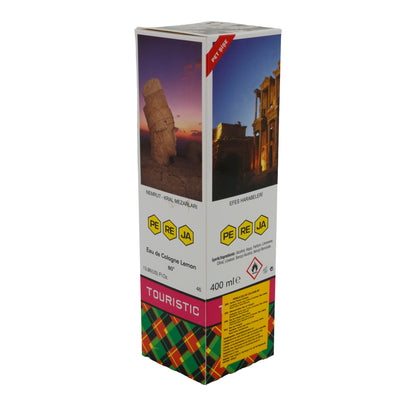 Kolonya Pereja | Kolonya | Limon 80° (Touristik Edition) | 400 ml