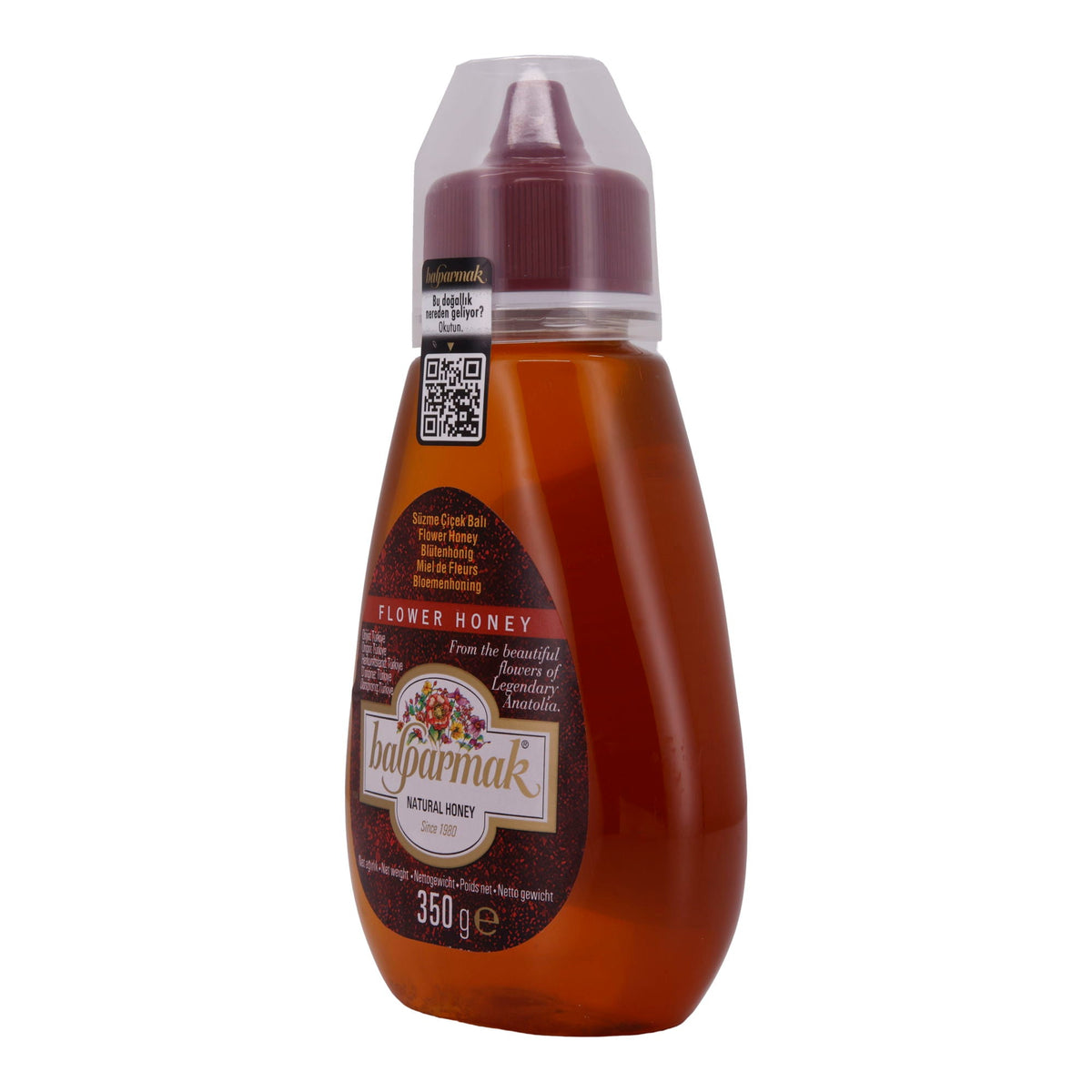 Honig Balparmak | Blütenhonig | Natürlicher Blütenhonig aus Anatolien | 350 g
