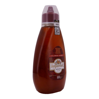 Honig Balparmak | Miel de fleurs | Miel naturel en flacon souple pratique | 600 g