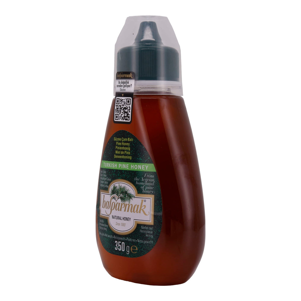 Pinienhonig Balparmak | Türkischer Pinienhonig | 100 % natürlich aus Anatolien | 350 g
