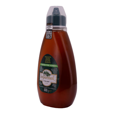 Miele di pino Balparmak | Miele di pino turco | Intenso, dalla Turchia, bottiglia squeeze | 600 g