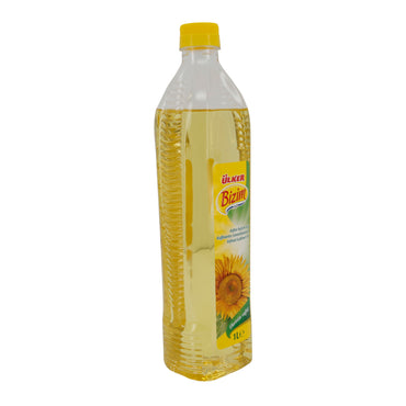 Sonnenblumenöl Ülker Bizim | Raffiniert | aus der Türkei | 1 Liter Flasche