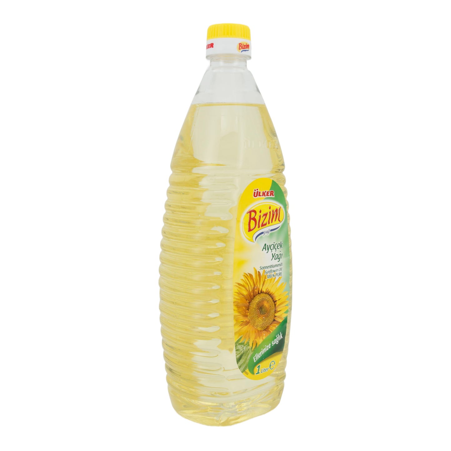 Olio vegetale Ülker Bizim olio di girasole | Olio | Olio di girasole di alta qualità per usi versatili | 1 l