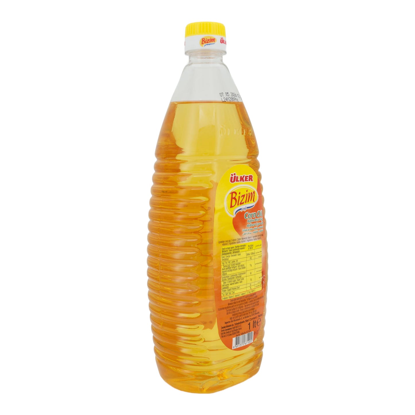 Olio vegetale Ülker | Bizim Olio di mais | Versatile | 1 L