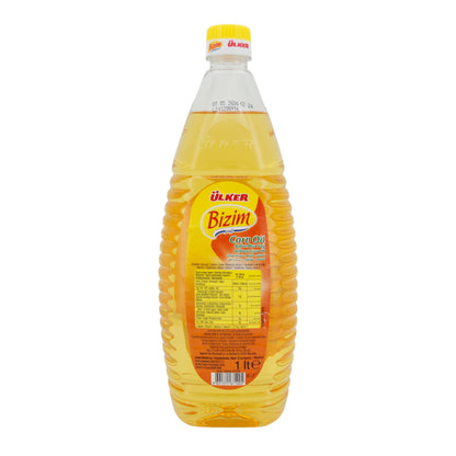 Olio vegetale Ülker | Bizim Olio di mais | Versatile | 1 L