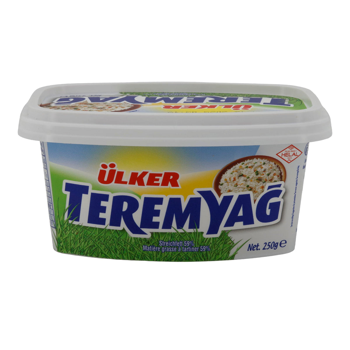 Butteralternative Ülker Teremyağ | Streichfähig | 59 % Fett für vielseitige Anwendungen | 250 g UELKER