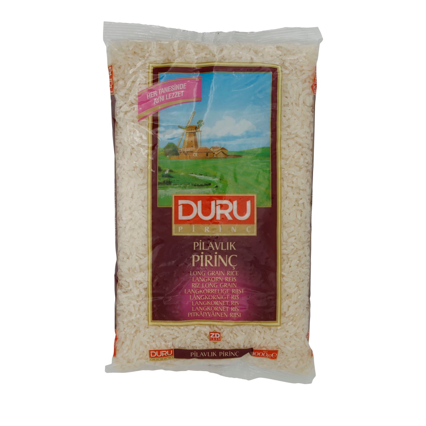 Reis Duru | Pilavlik Pirinc | Hoogwaardige, Langkorrelrijst | 1 kg