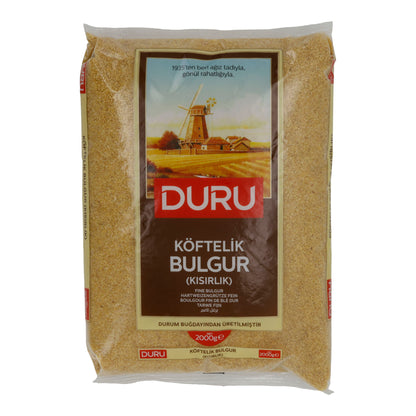 Fijne Bulgur Duru Köftelik Bulgur | Granen | voor Kısır | 2000 g