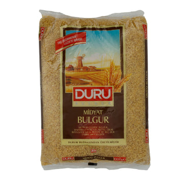 Bulgur Duru Midyat | Mittelgrober Bulgur | Für herzhafte Gerichte | 1000 g DURU