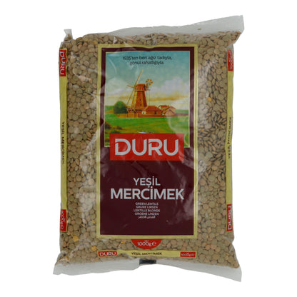 Groene linzen Duru Yeşil Mercimek | peulvruchten | uit Canada | 1000 g