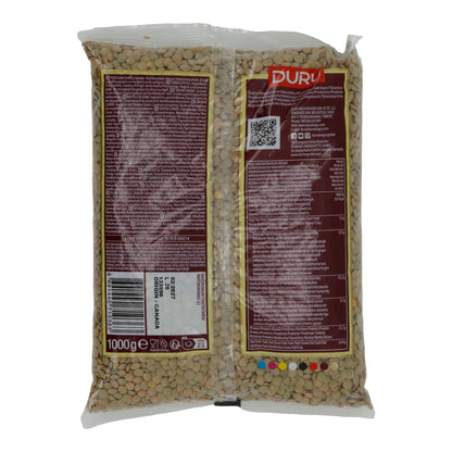 Groene linzen Duru Yeşil Mercimek | peulvruchten | uit Canada | 1000 g