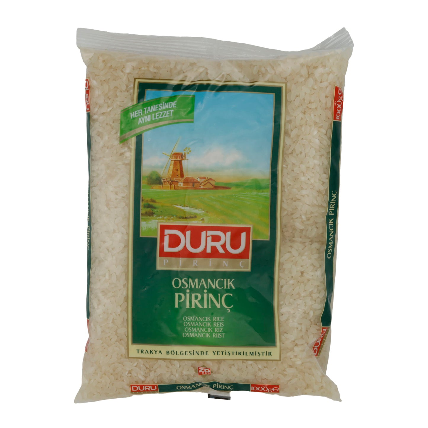 Reis Duru | Osmancık Rijst | Middelgrootkorrelig, uit Turkije | 1000 g
