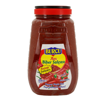Paprikamark Burcu | Paprika-Paste SCHARF mit mind. 30% | 4,2 kg BURCU