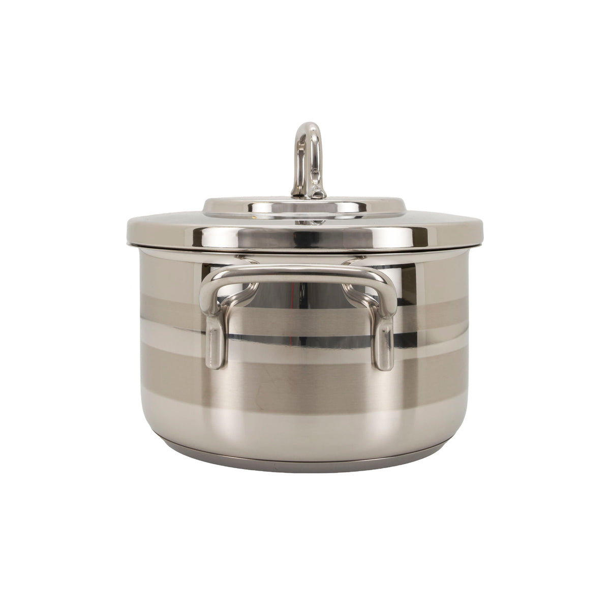 Korkmaz Astra 2 Edelstahl Kochtopf – 18 cm / 2,6 Liter – Topf mit Deckel, Induktionsgeeignet