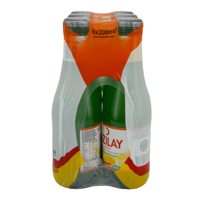 Acqua minerale Kızılay | Limone | Acqua minerale rinfrescante con aroma di limone | 6 x 200 ml