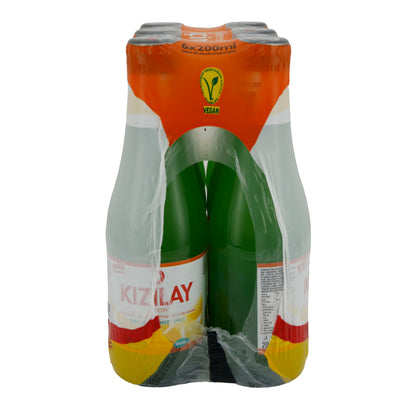 Acqua minerale Kızılay | Limone | Acqua minerale rinfrescante con aroma di limone | 6 x 200 ml