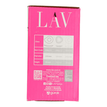 LAV EVA271F Teeglasunterteller / Bardak alti
