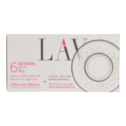 LAV Artemis ART269F 6pcs Bardakalti / Teeglasunterteller