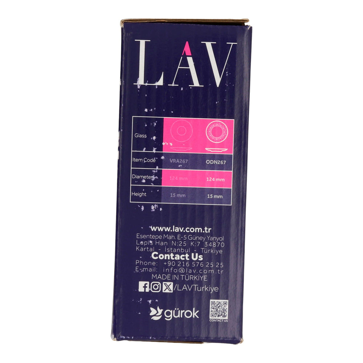 LAV Odin Teeteller Set 6-teilig (Ø 124 mm) - Taste Your World