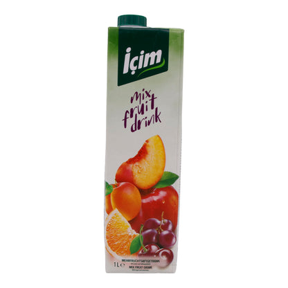 Mehrfruchtsaft İçim | Karışık Meyve İçeceği | Ferahlatıcı, her durum için | 1 L