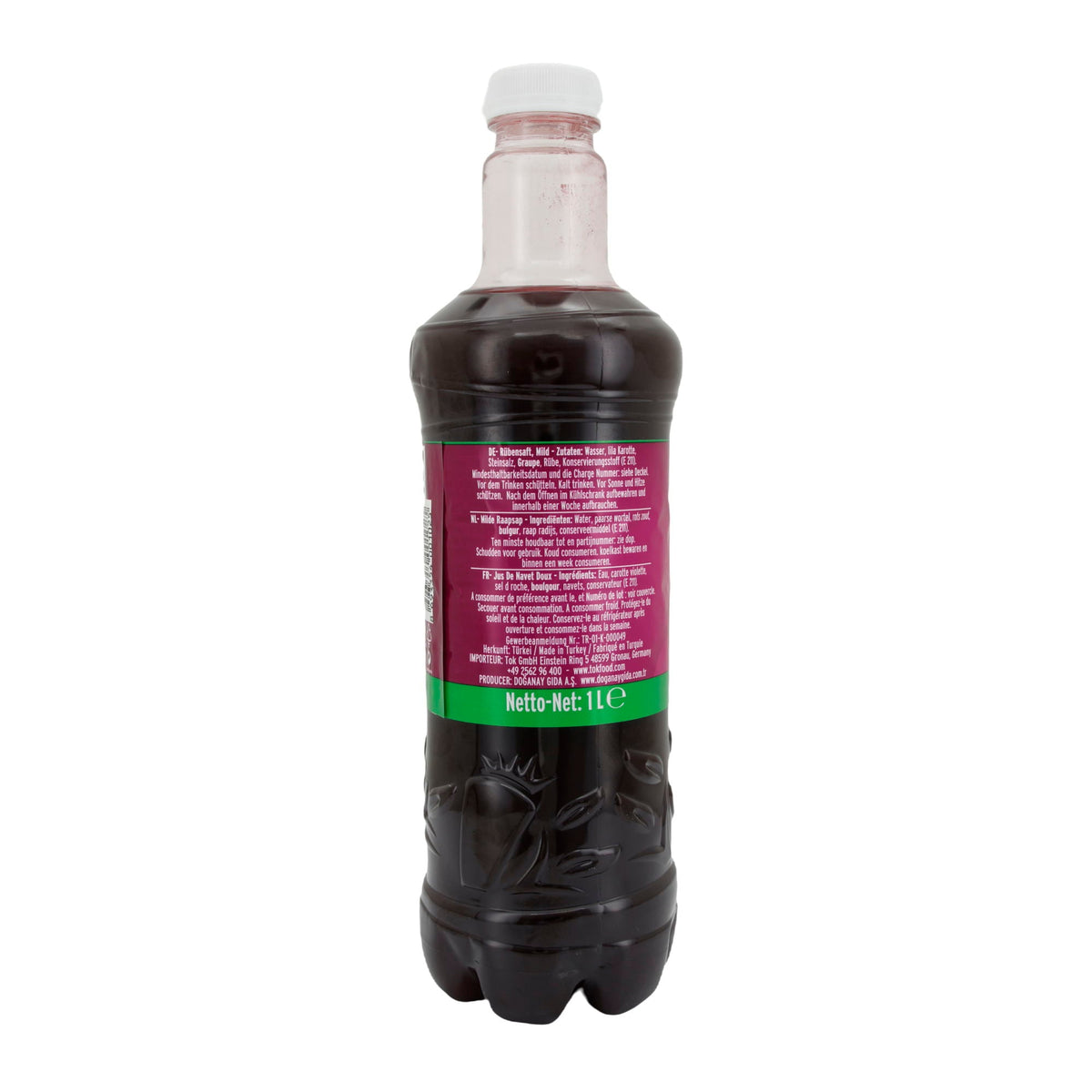 Getränk Doğanay | Şalgam Acısız | Milde, kalorienfreie Rübensaft-Spezialität | 1 Liter DOGANAY