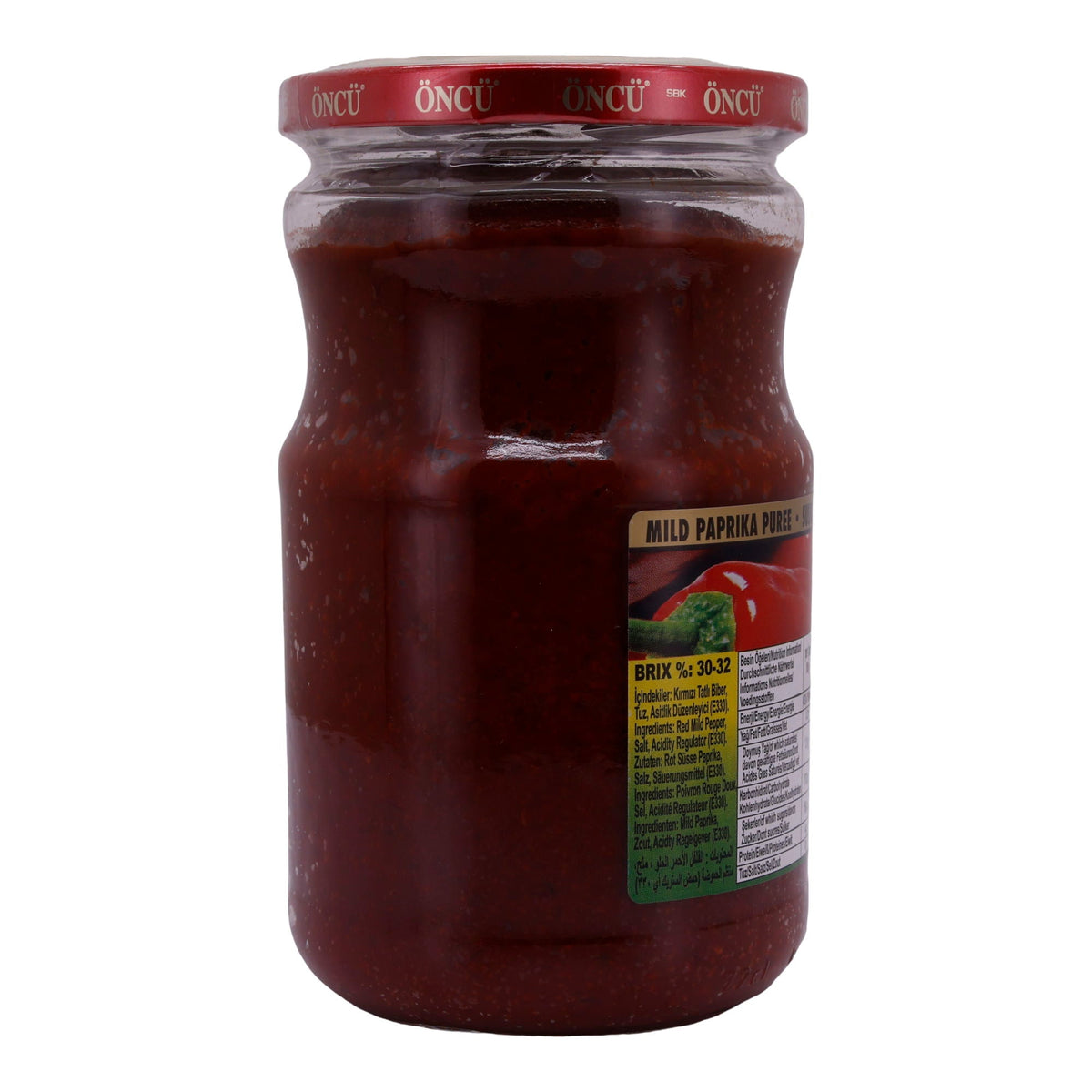 Paprikapaste Öncü | Tatli Biber Salçası | Süß, für Saucen & Dips | 700 g